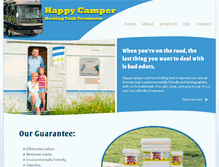 Tablet Screenshot of 1-happycamper.com